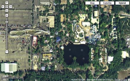 Lagoon on Google Maps