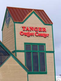 The Tanger Outlet Mall