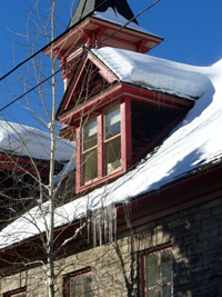 Washington School Inn on Park Avenue in Park City, Utah