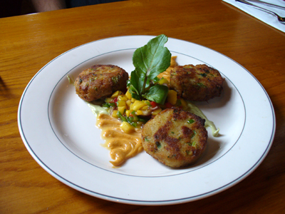Oasis Cafe: Crabcakes