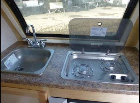 2013 TAB S Little Guy Trailer with a bathroom from Starling Travel