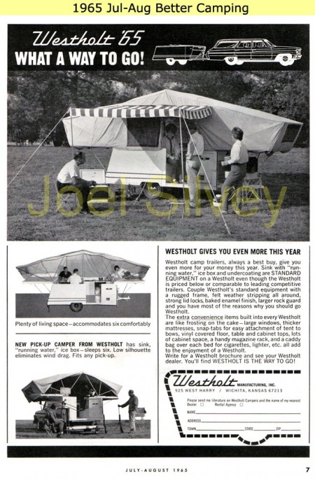 1965 Westholtz Advertisement