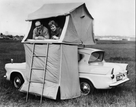 50s Car Top Tent from Starling Travel