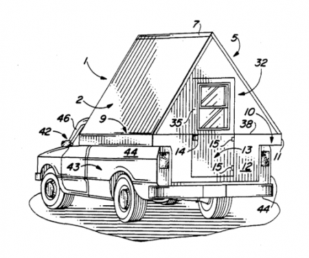 A-Frame Camper for Pickup Trucks from Starling Travel