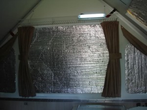 A-Frame Reflectix Insulation