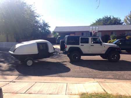 A Jeep and A Teardrop from Starling Travel