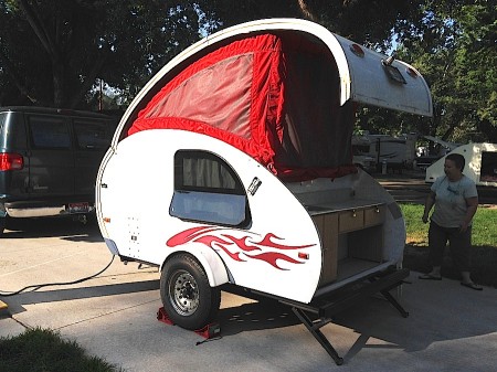 A-Liner Lil Demon Teardrop Trailer from Starling Travel