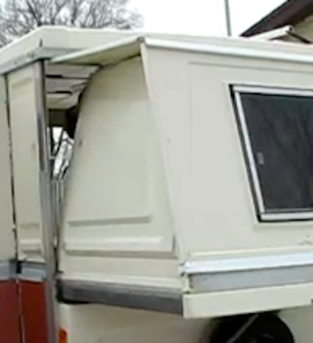 Apache Hardside Popup Camper Bunk Ends from Starling Travel