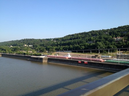 Big Dam Bridge Murray Lock and Dam