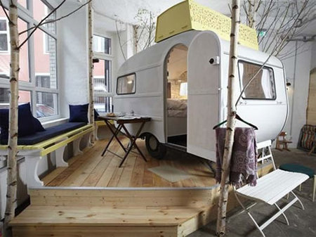 Camper Hotel Room in Berlin from Starling Travel