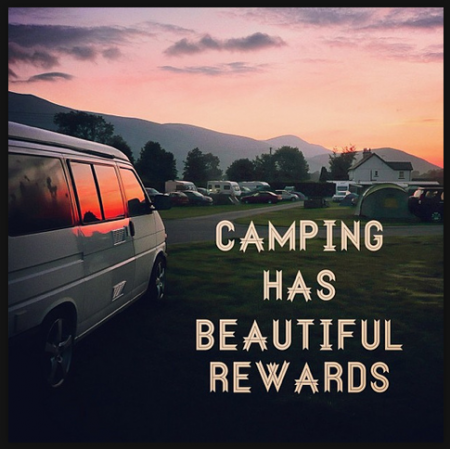 Camping Has Beautiful Rewards