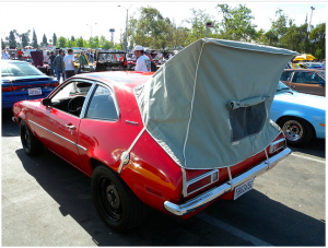 Car Tent on a Ford Runabout