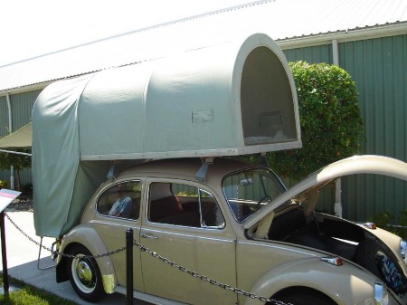 Carbak Cartop Tent Camper on a Beetle from Starling Travel