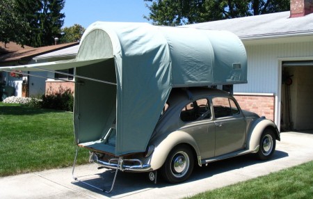 Carbak Cartop Tent Camper on a Beetle from Starling Travel