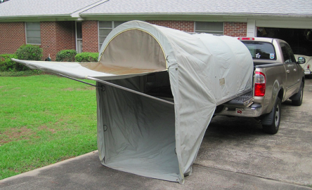 Carbak Cartop Tent Camper on a Pickup from j.s. clark on Flickr