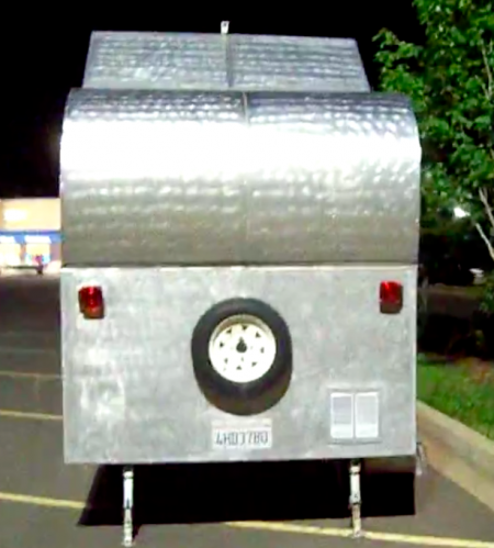 DIY Pop Up Teardrop Trailer Camper