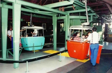 Defunct Disneyland Skyway Ride from Starling Travel