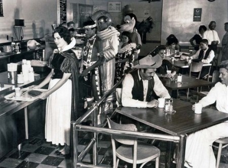 Disneyland Backstage Cafeteria 1961