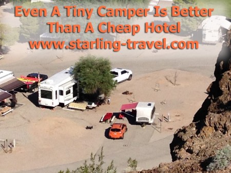 Even A Tiny Camper Is Better Than A Cheap Hotel from Starling Travel