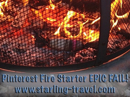 Firestarter Pinterest EPIC FAIL from Starling Travel