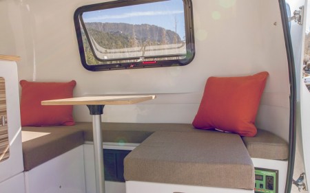 Happier Camper from Starling Travel Table and Cushions