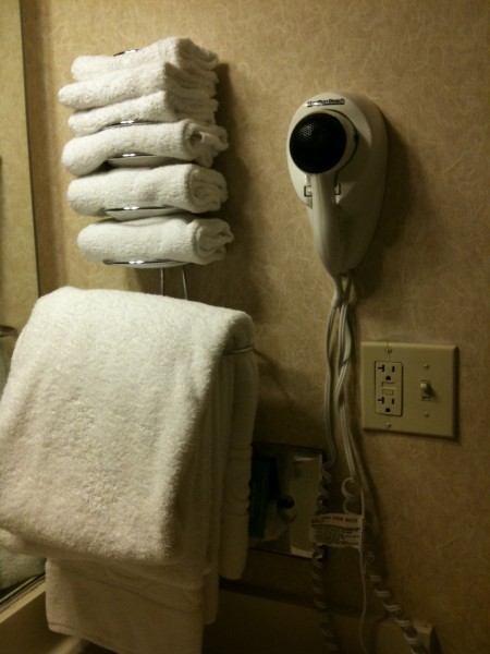 Imperial Palace: You don't need to pack a hairdryer