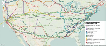 Interactive Literary Road Trip Map from Starling Travel