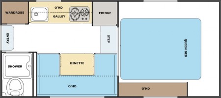 Lance 825 Floorplan