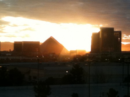 Las Vegas Silhouette from Starling Travel