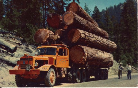 Logging Truck Washington