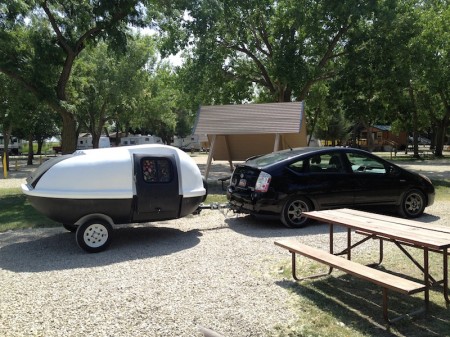 Teardrop American Outbacker Salina KS KOA