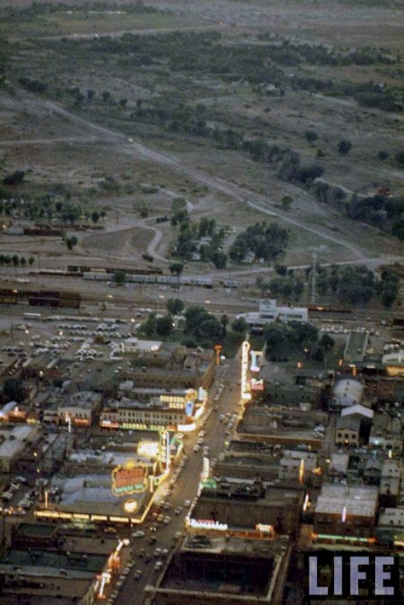 Las Vegas Neon in 1955