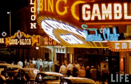 Las Vegas Neon in 1955