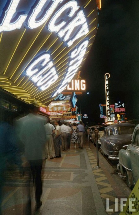 Las Vegas Neon in 1955