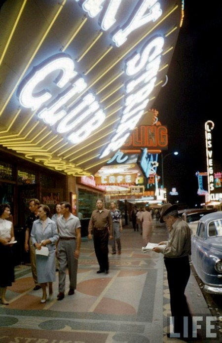 Las Vegas Neon in 1955