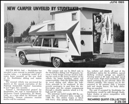 Wagonaire with a Kamp King Camper from Starling Travel