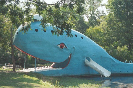 Blue Whale Water Slide