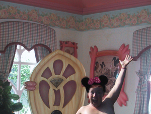 NakedJen at Disney World