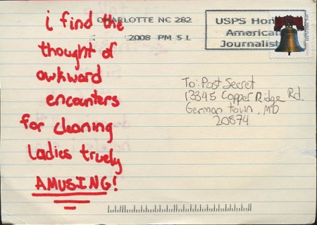 PostSecret: Privacy Please