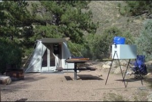 pwef Camp Kitchen with the Springbar tent