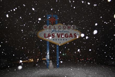 Welcome to Las Vegas? Snow Man by Twoleaf from Flickr